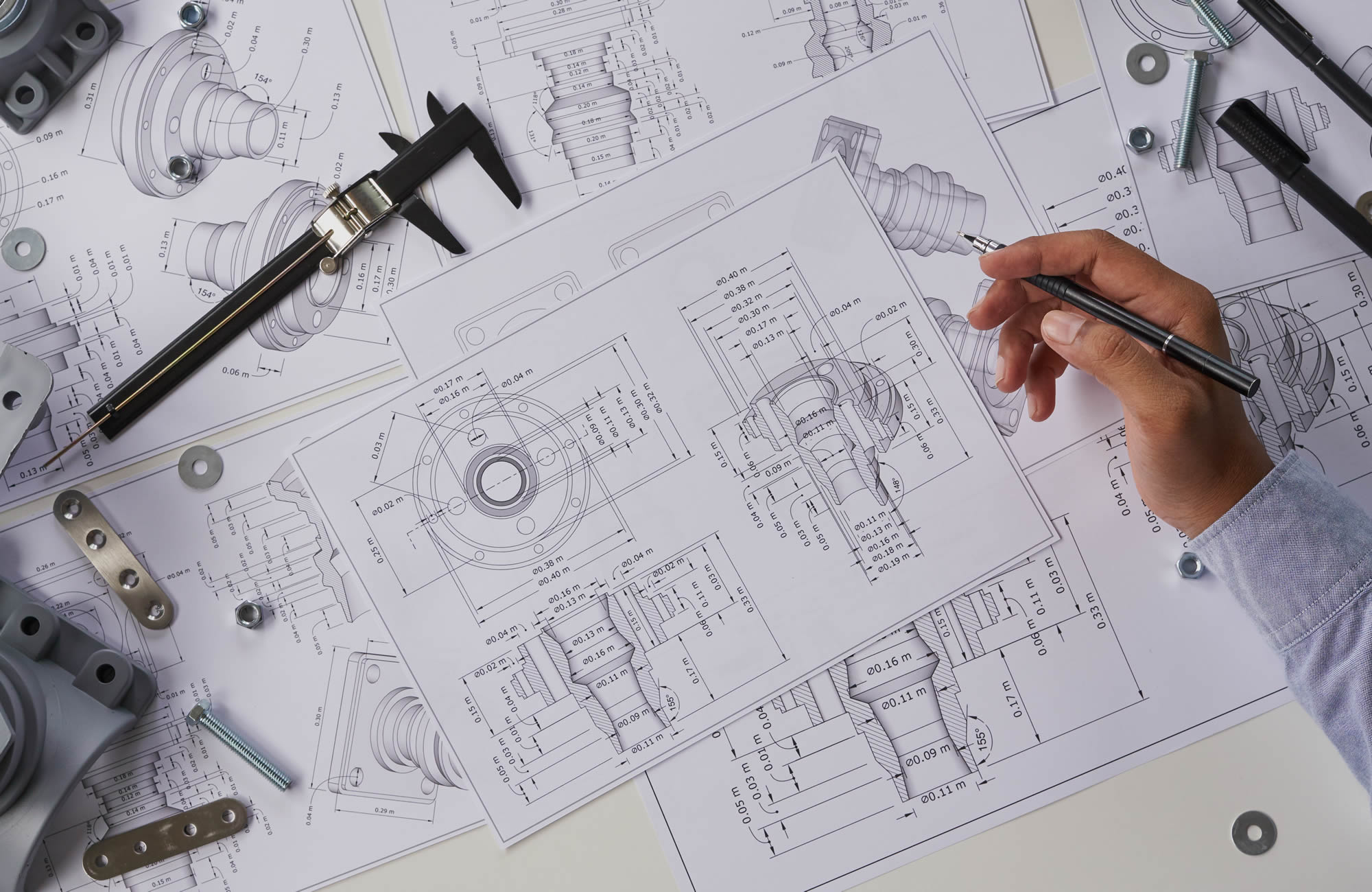 Servicio de diseño y producción de maquinaria  totalmente a medida